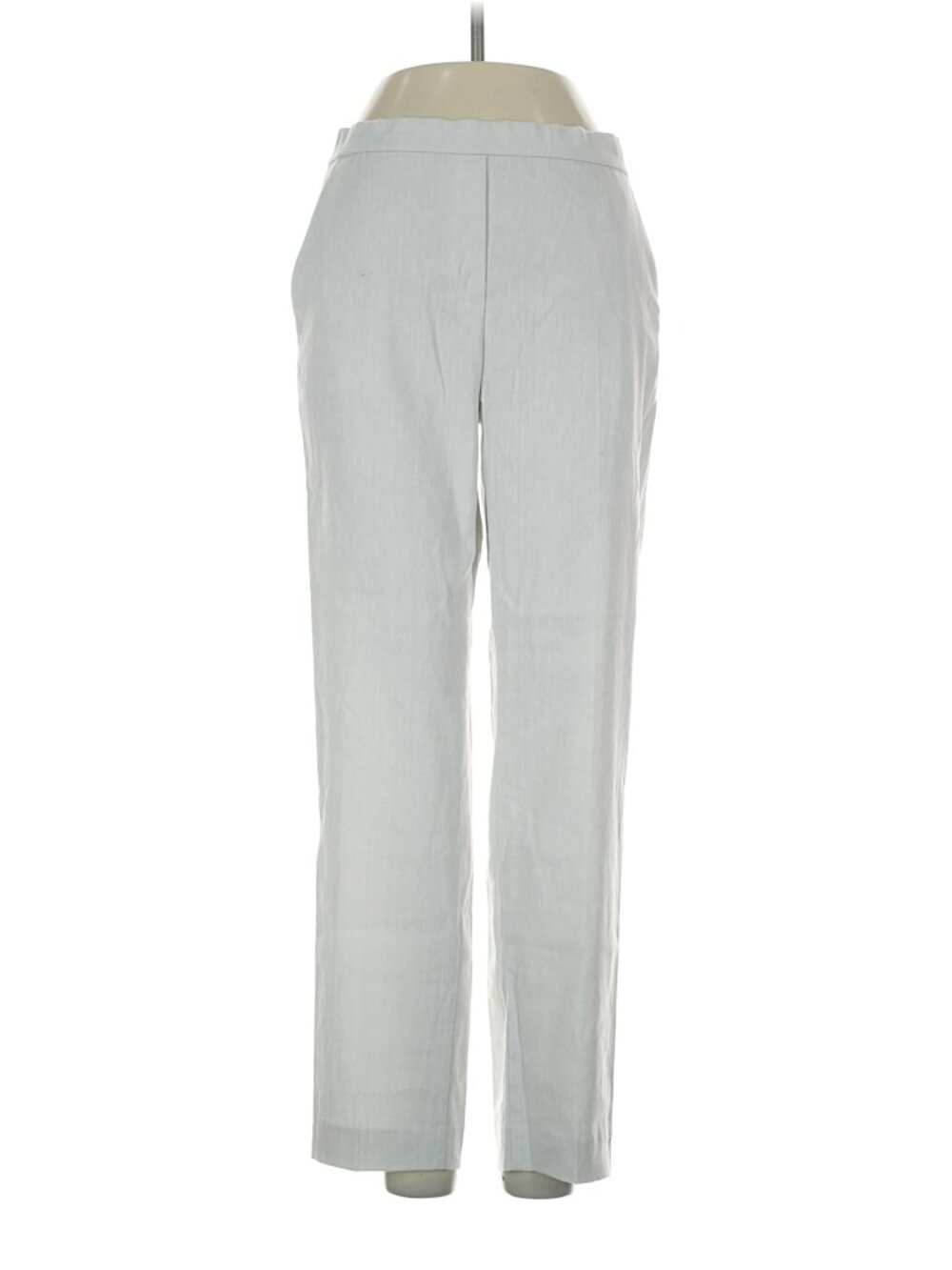 NWT Theory Treeca Pull-On Linen Blend Pants in Lunar Rock in Size 00